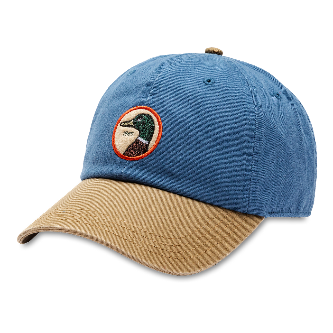 Circle Patch Twill Hat - Varsity Blue