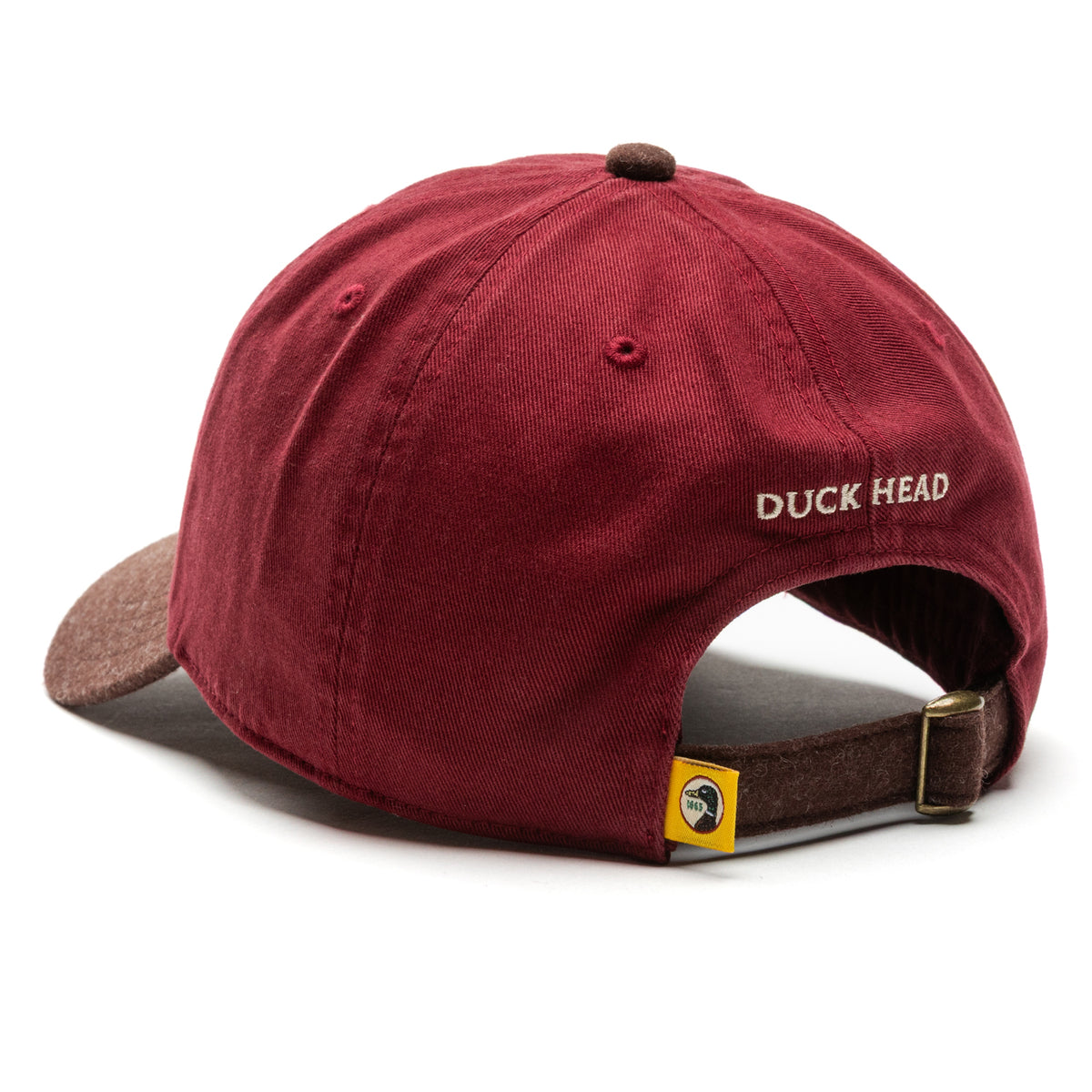 Circle Patch Twill Hat - Rhubarb Red