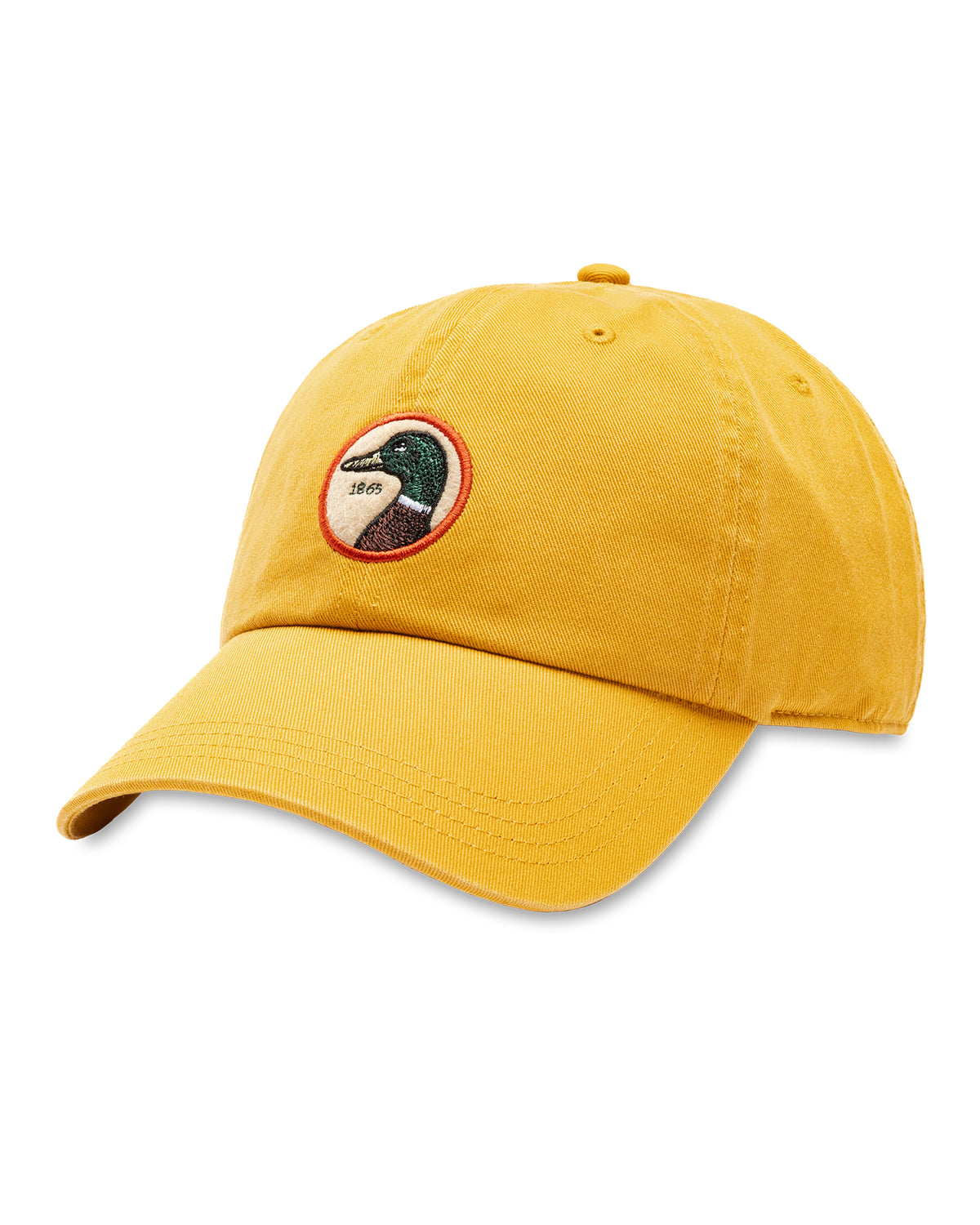 Circle Patch Twill Hat - Goldenrod