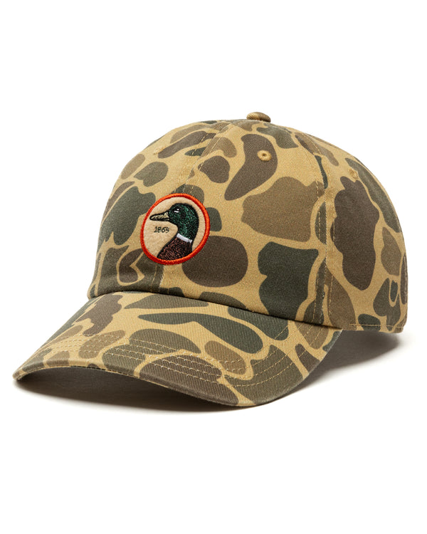 Circle Patch Twill Hat - Camo