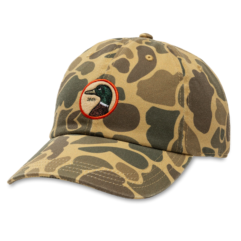 Circle Patch Twill Hat - Camo