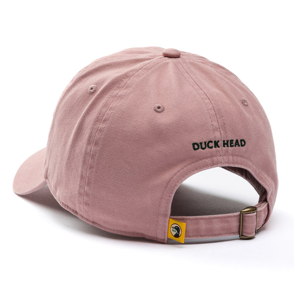 Embroidered Duck Twill Hat - Desert Pink