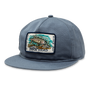 Ripstop Unstructured 5-Panel Hat - Shadow Blue