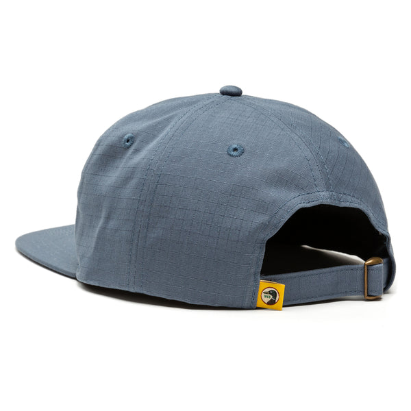 Ripstop Unstructured 5-Panel Hat - Shadow Blue