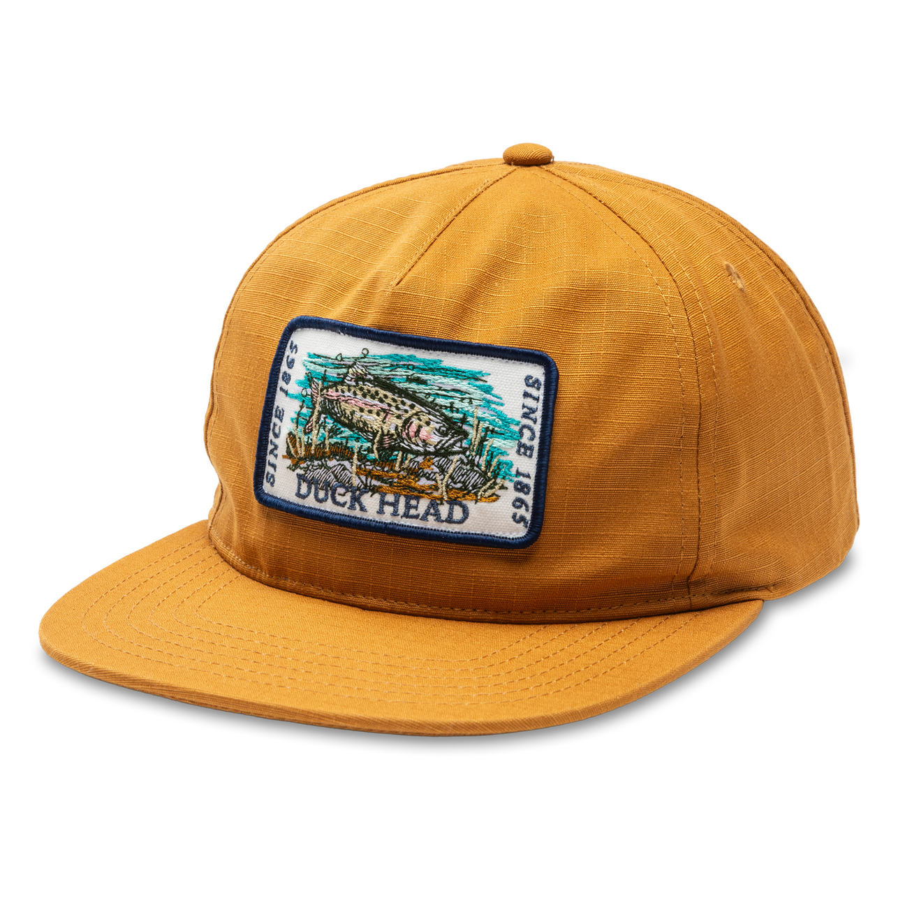 Ripstop Unstructured 5-Panel Hat - Harvest Spice
