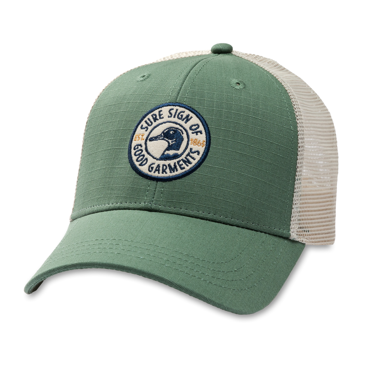 Ripstop Unstructured Trucker Hat