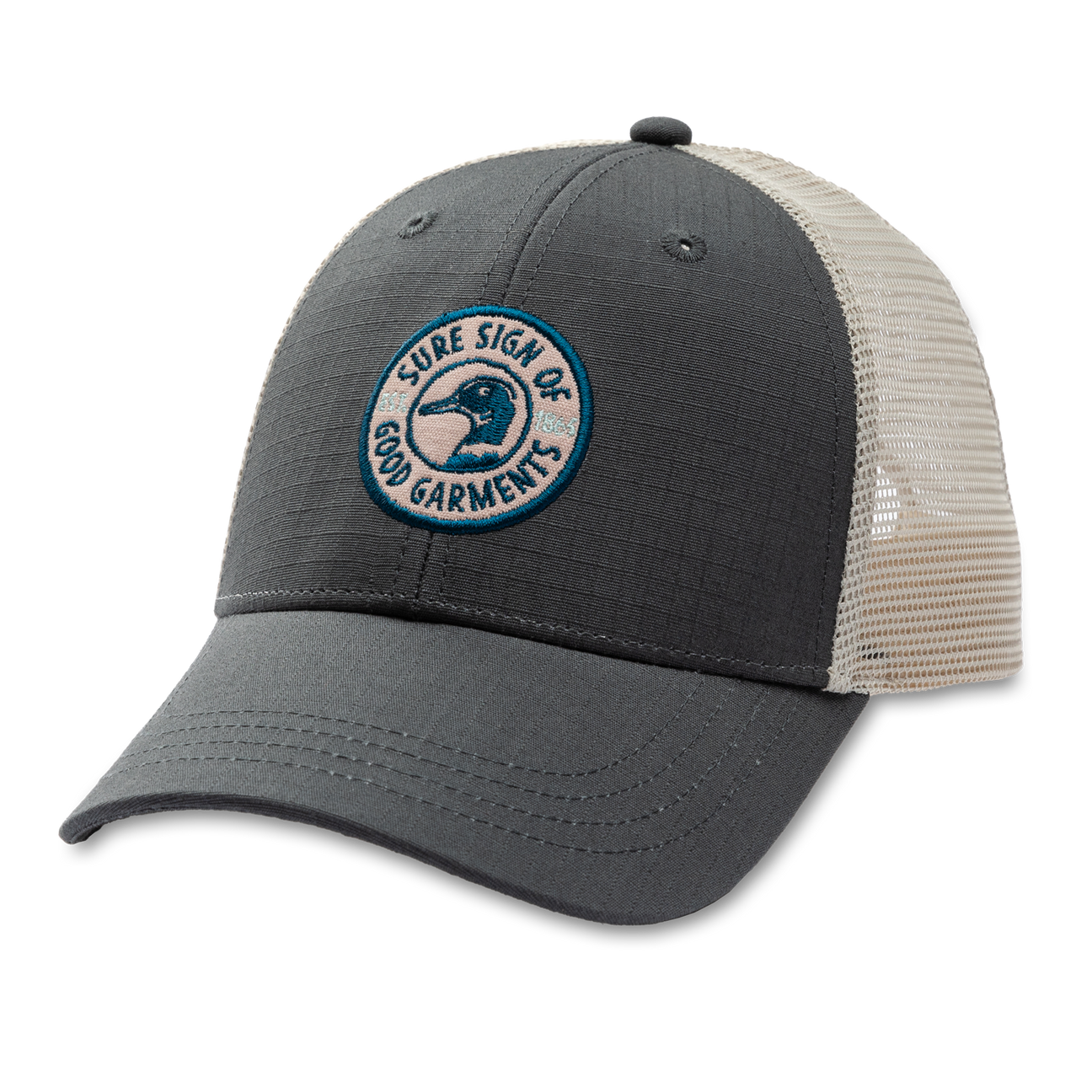 Ripstop Unstructured Trucker Hat
