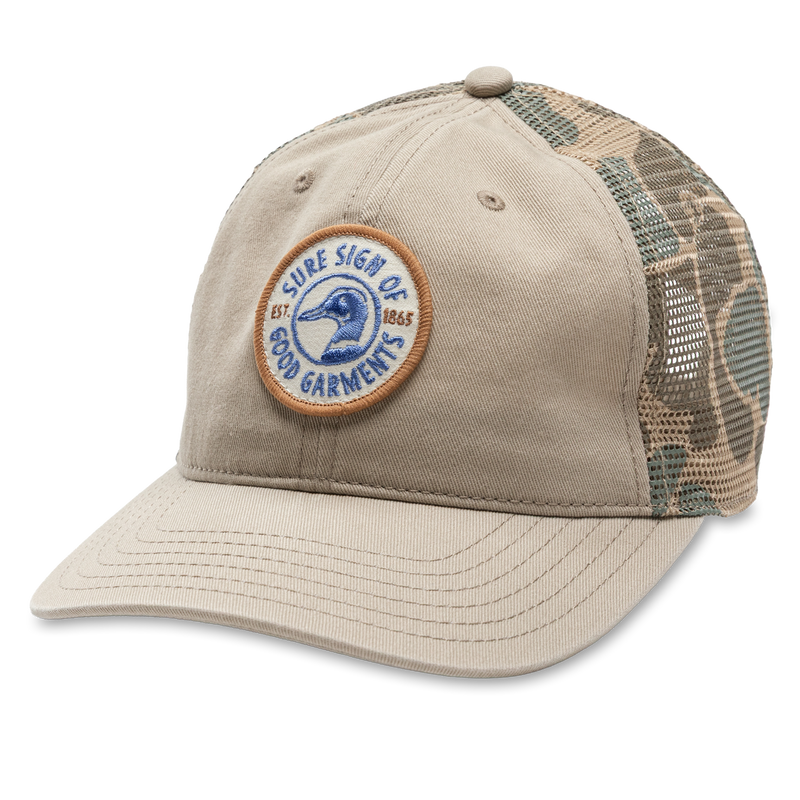 Camo Mesh Trucker Hat