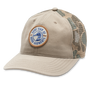 Trucker Hat With Camo Mesh - Stone