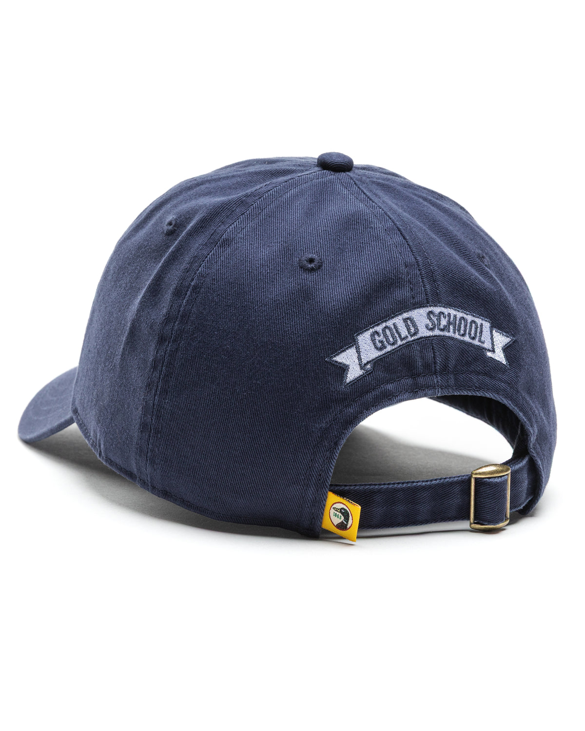 Gold School Twill Hat - Navy