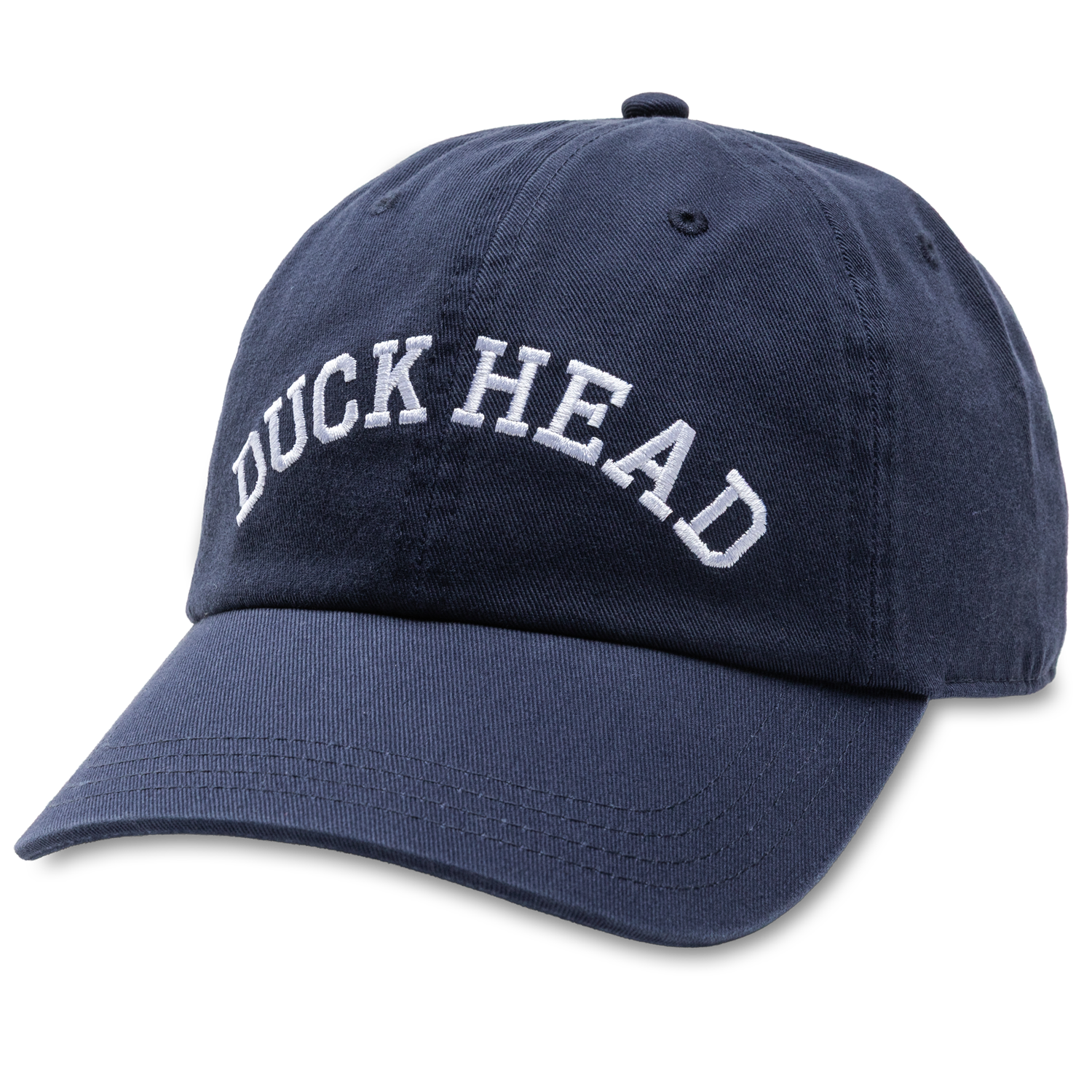 Gold School Twill Hat - Navy