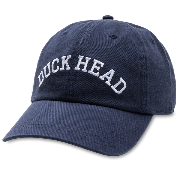 Gold School Twill Hat - Navy
