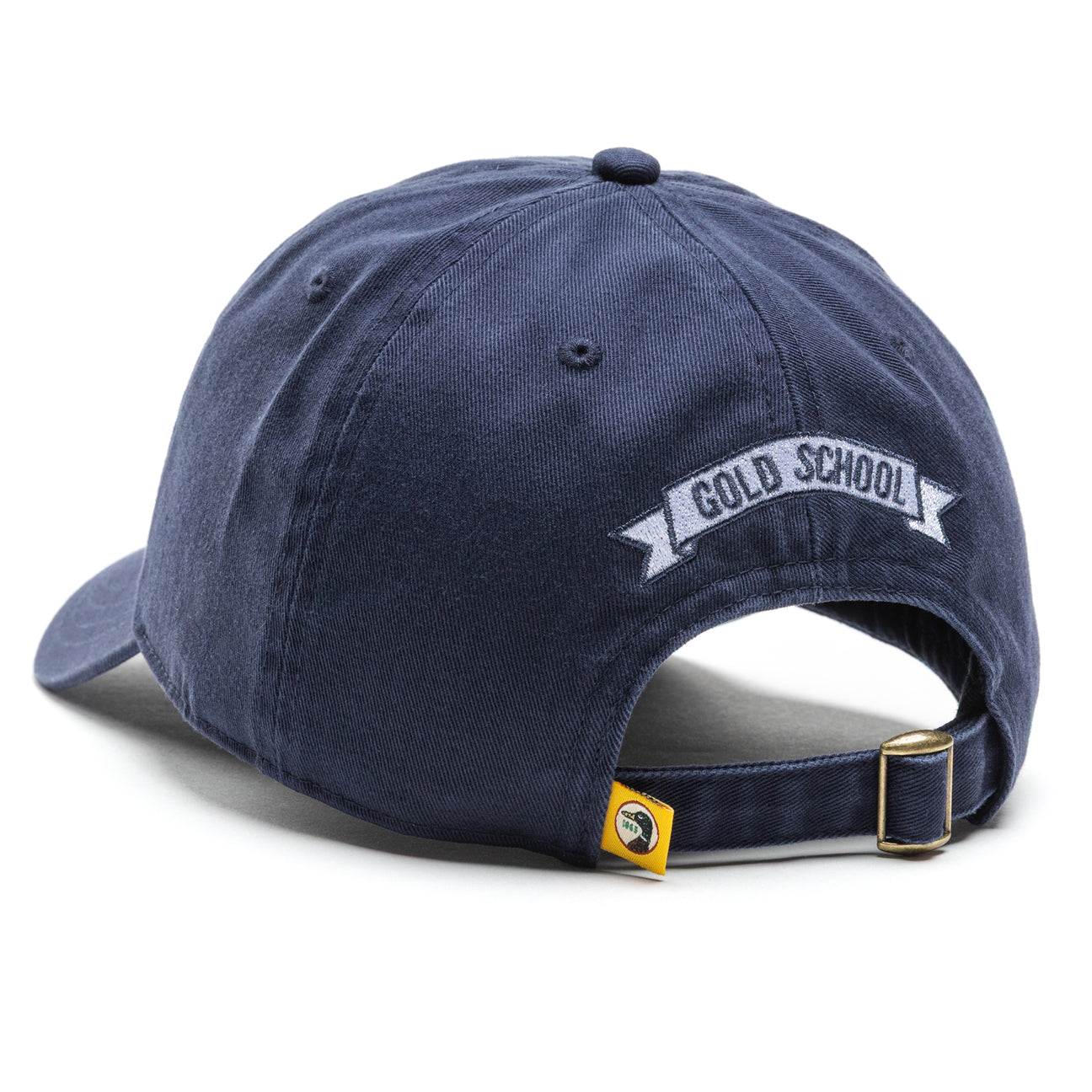 Gold School Twill Hat - Navy
