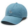 Embroidered Mallard Cotton Twill Hat - Flint Blue