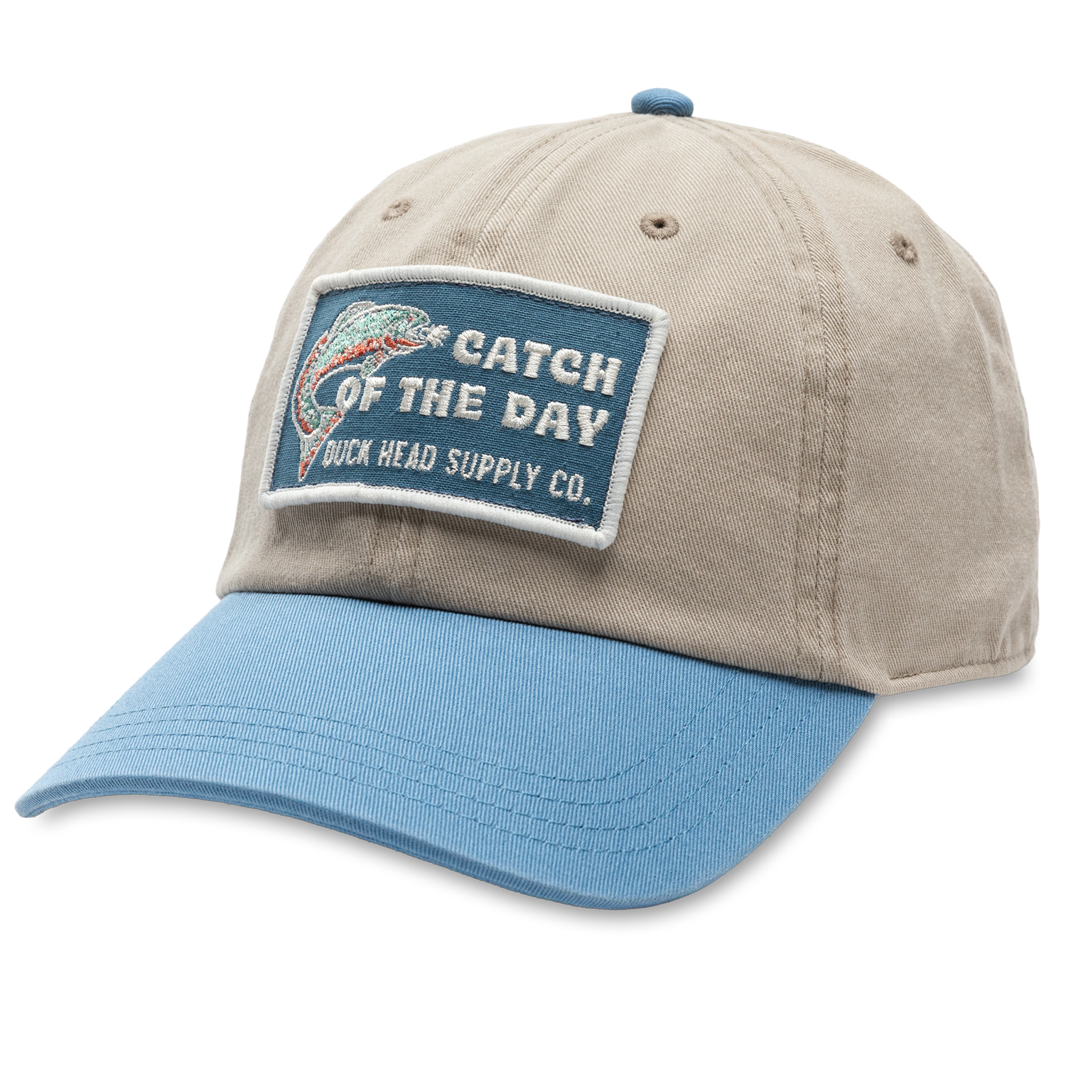 Catch of the Day Patch Cotton Twill Hat