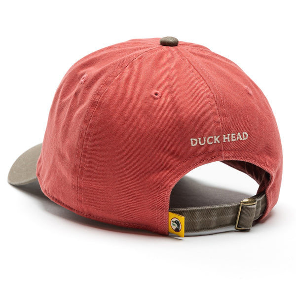 Catch Of The Day Patch Cotton Twill Hat - Rosewood