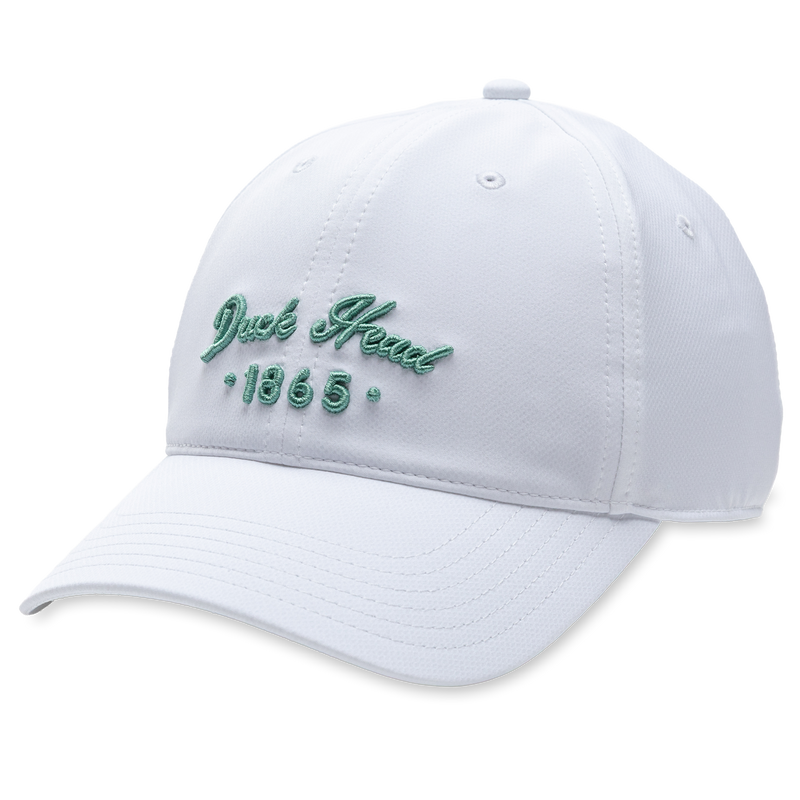 1865 Embroidery Performance Hat - White