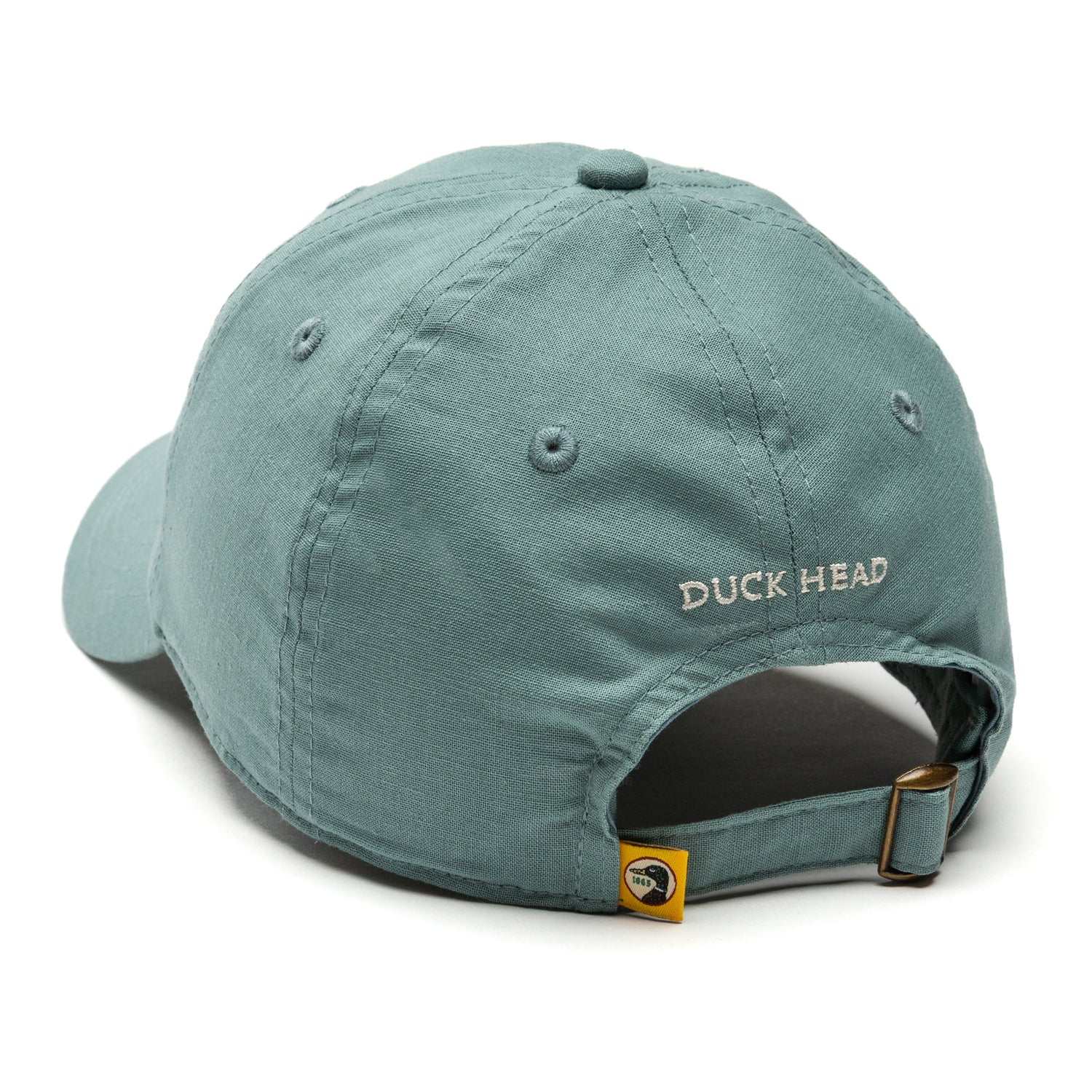 Circle Patch Cotton Linen Hat - Aspen Green