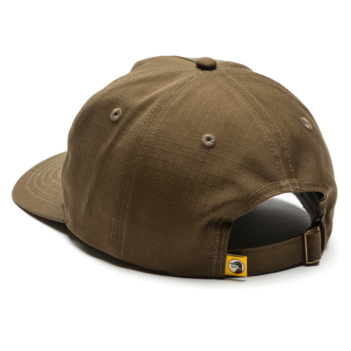 Fly Lure Ripstop Unstructured 5-Panel Hat - Dark Olive