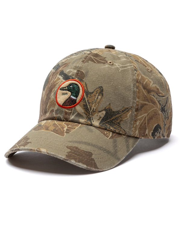 Realtree Circle Patch Canvas Hat - Xtra Grey Camo