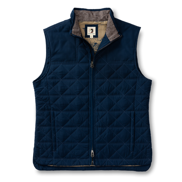 Fremont Performance Quilted Vest - Royal Navy