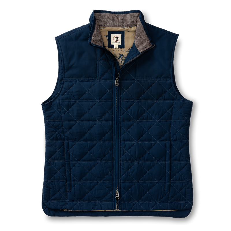 Fremont Performance Quilted Vest - Royal Navy