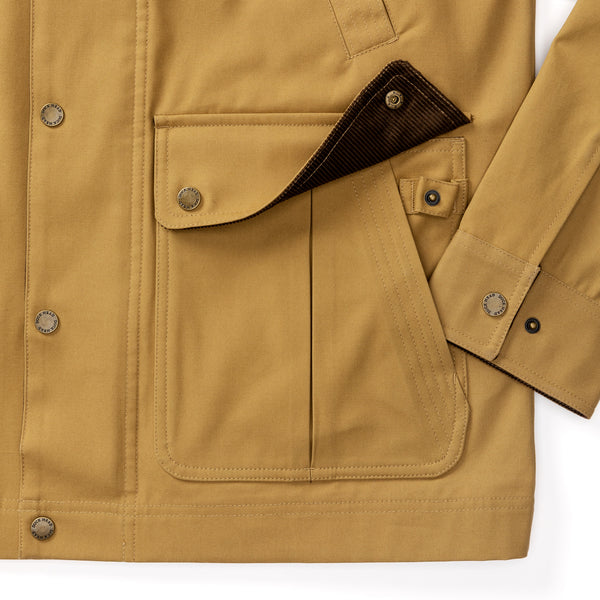 Waxed Duck Canvas Jacket - Dull Gold
