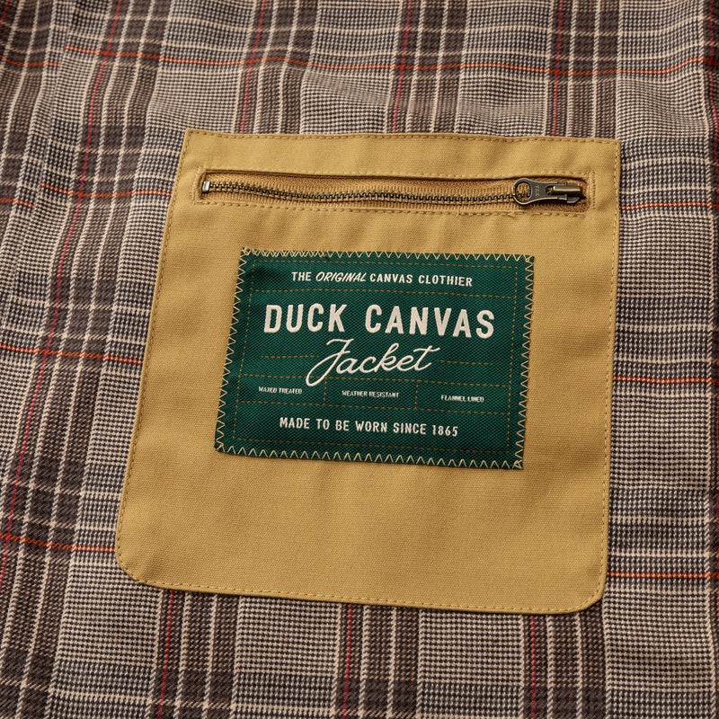 Waxed Duck Canvas Jacket - Dull Gold