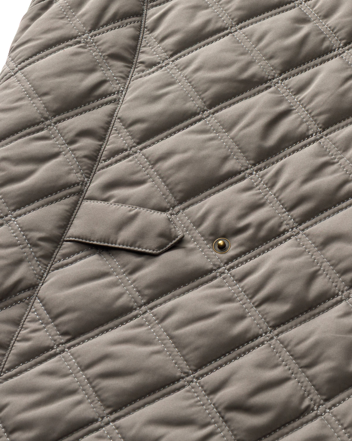 Fremont Sport Performance Quilted Vest - Fossil Gray