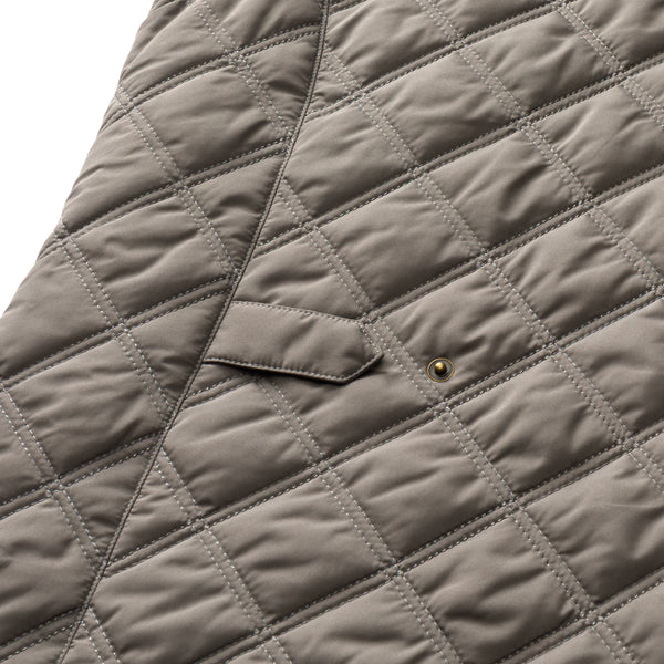 Fremont Sport Performance Quilted Vest - Fossil Gray