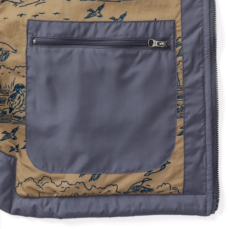 Fremont Performance Quilted Vest - Slate Blue