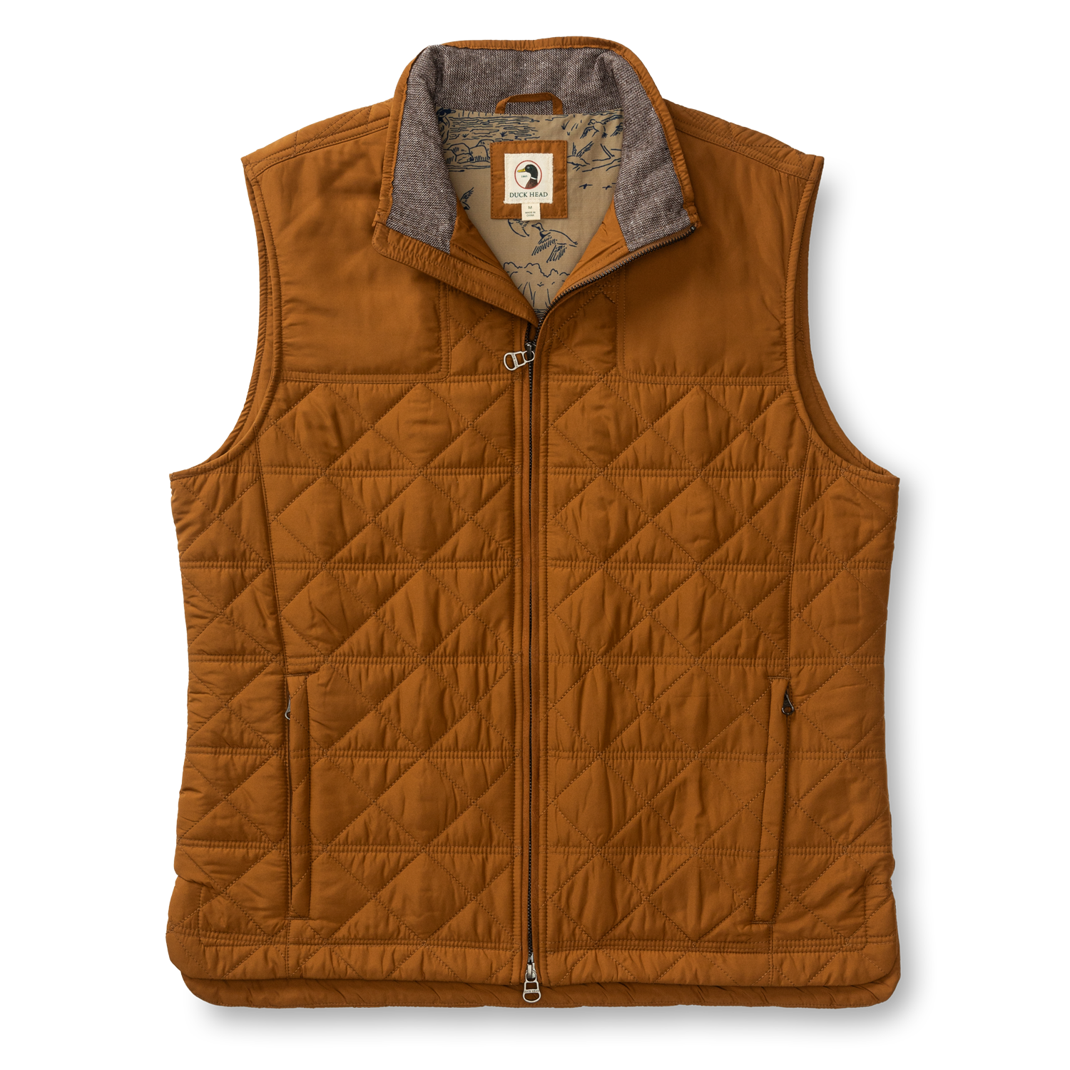 Fremont Sport Performance Quilted Vest - Dark Amber