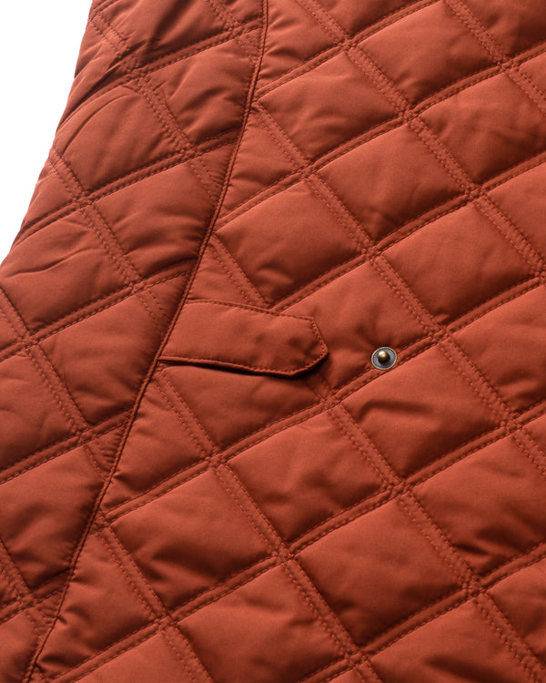 Fremont Sport Performance Quilted Vest - Brandy Brown