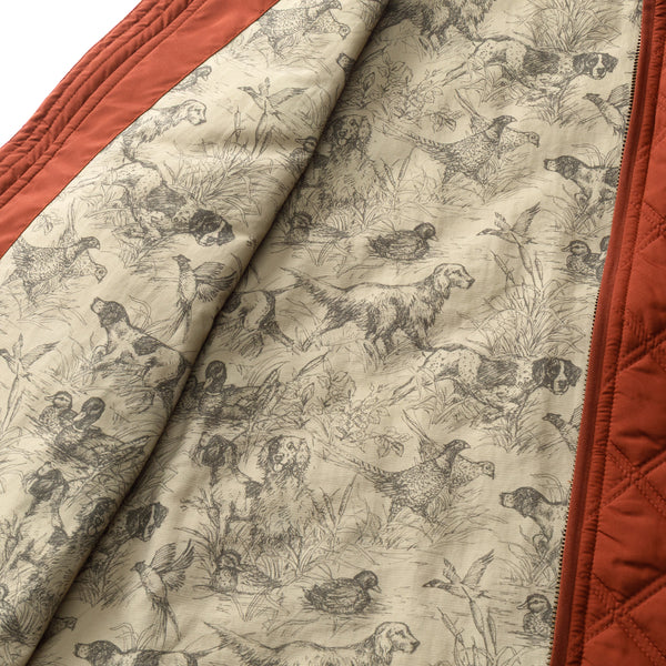 Fremont Sport Performance Quilted Vest - Brandy Brown