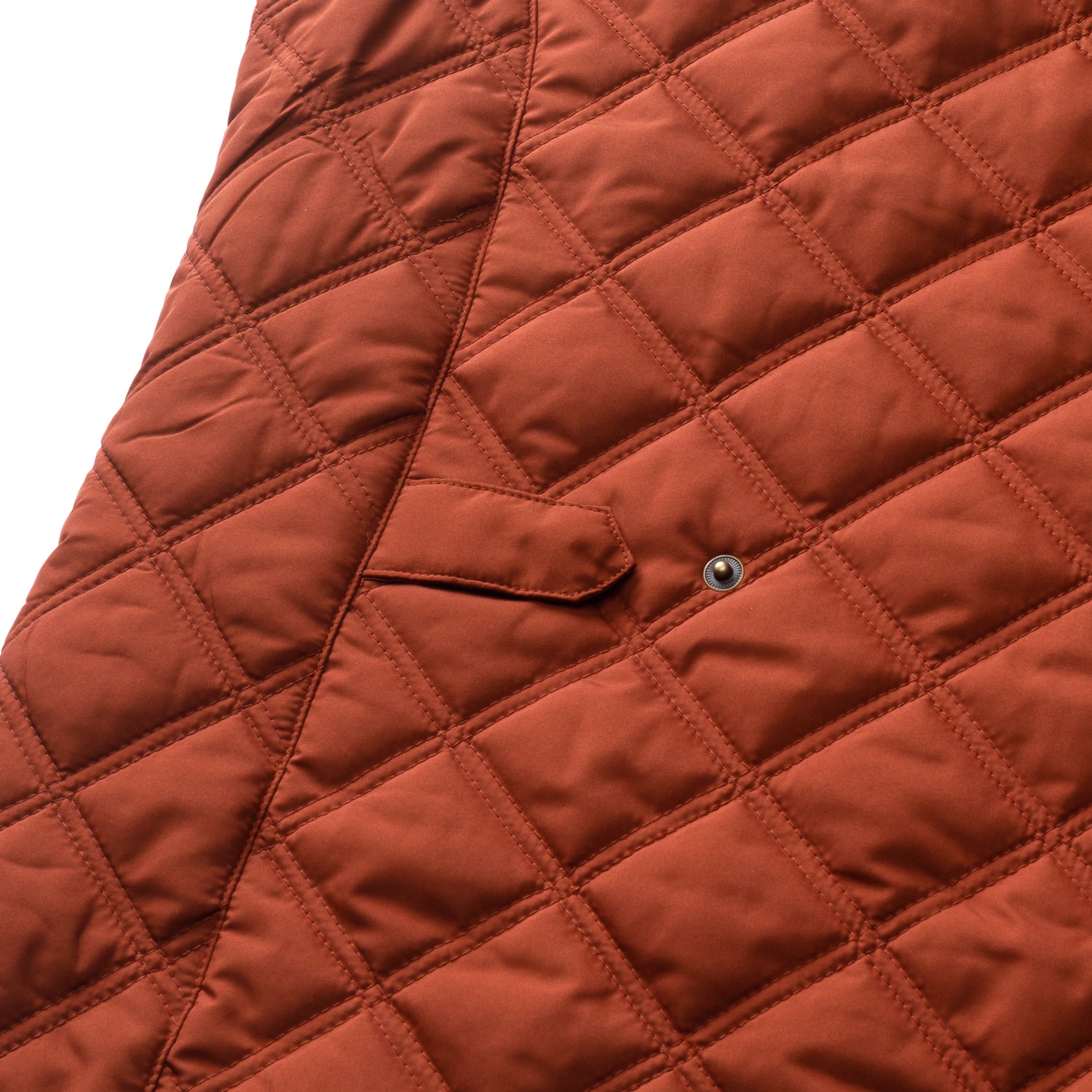 Fremont Sport Performance Quilted Vest - Brandy Brown