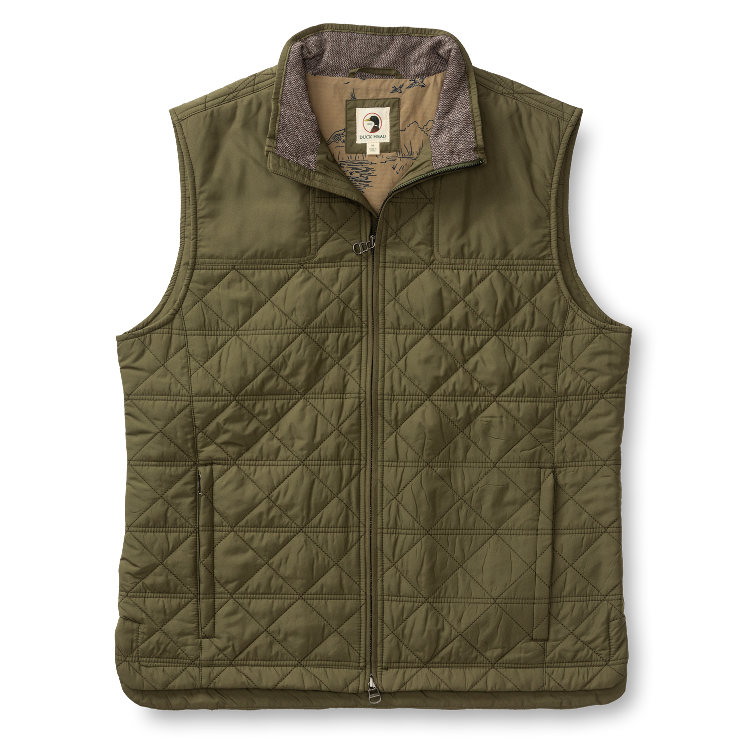 Fremont Sport Performance Quilted Vest - Olive