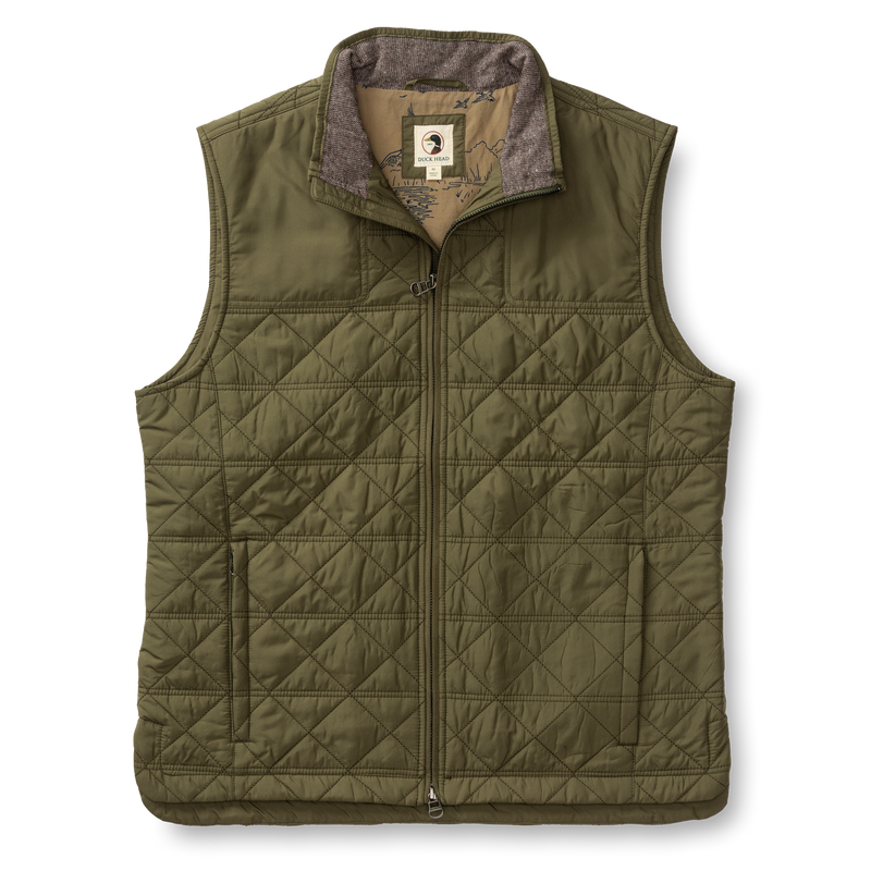 Fremont Sport Performance Quilted Vest - Olive
