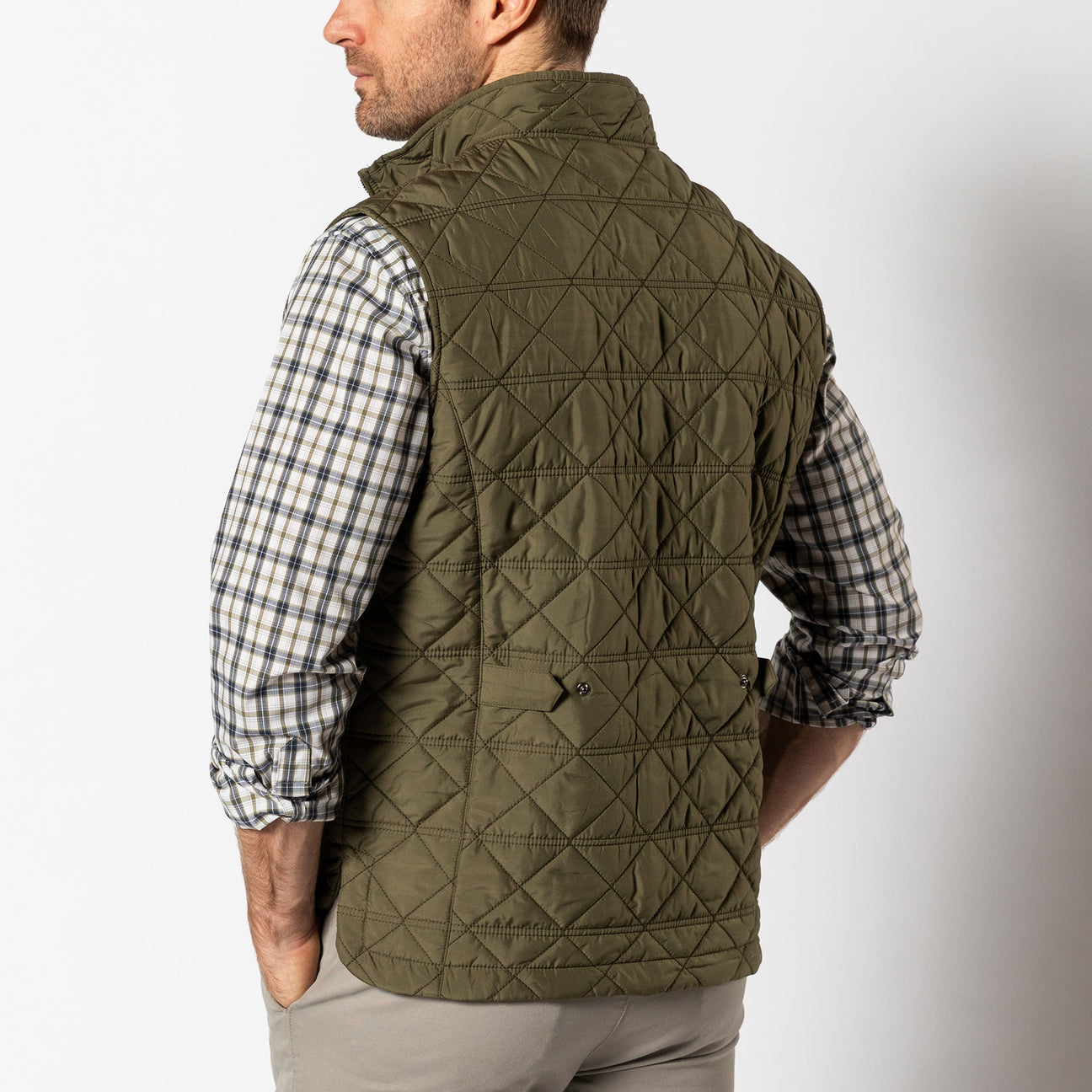 Fremont Sport Performance Quilted Vest - Olive