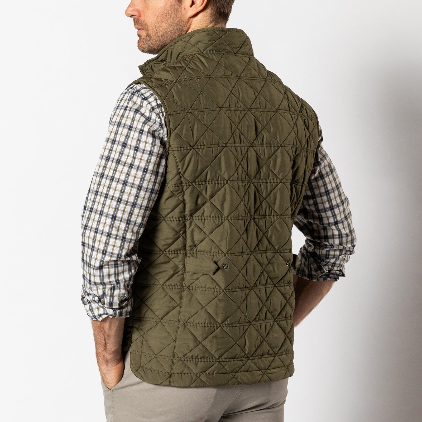 Fremont Sport Performance Quilted Vest - Olive
