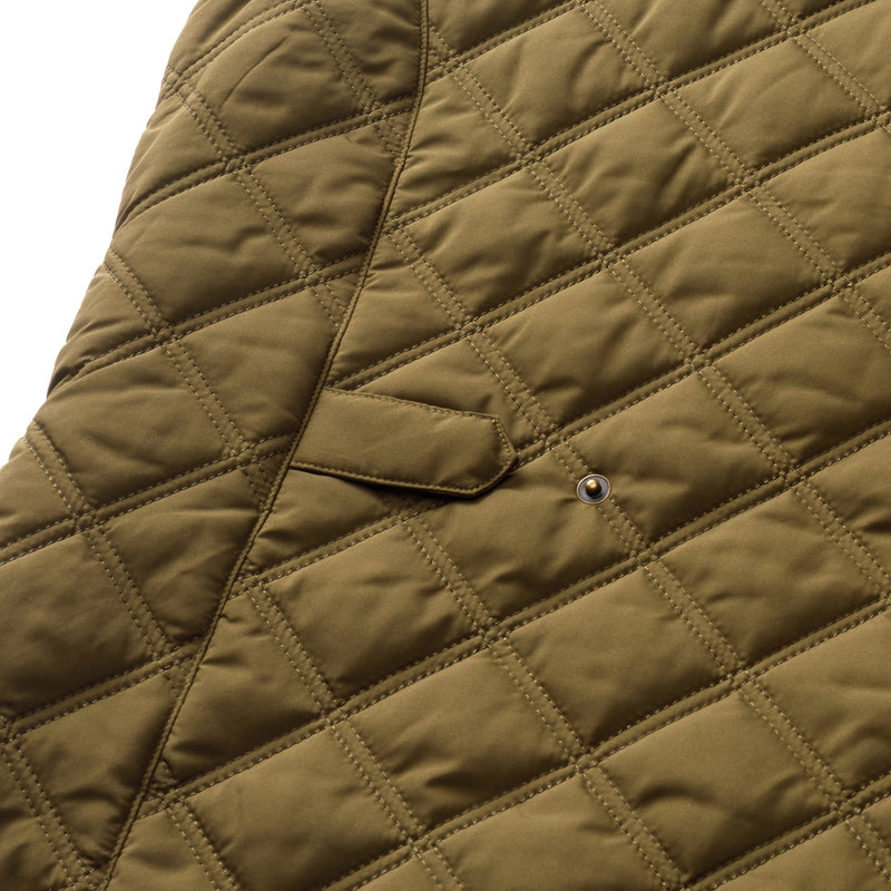 Fremont Sport Performance Quilted Vest - Dark Olive