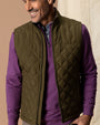 Fremont Sport Performance Quilted Vest - Dark Olive