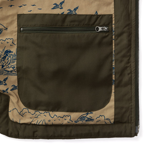 Fremont Performance Quilted Vest - Dark Forest Green