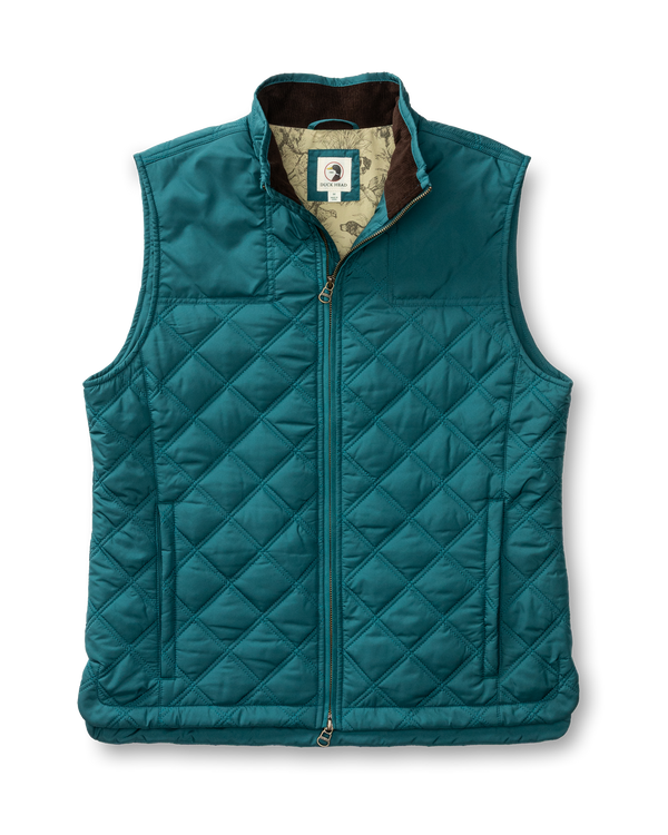 Fremont Sport Performance Quilted Vest - Midnight Teal