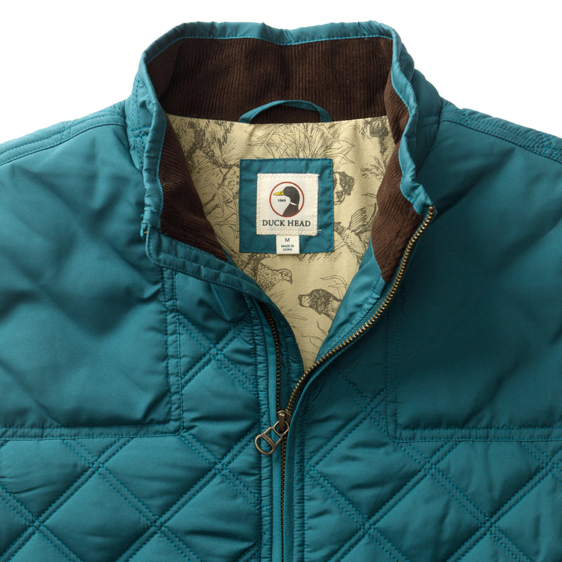Fremont Sport Performance Quilted Vest - Midnight Teal