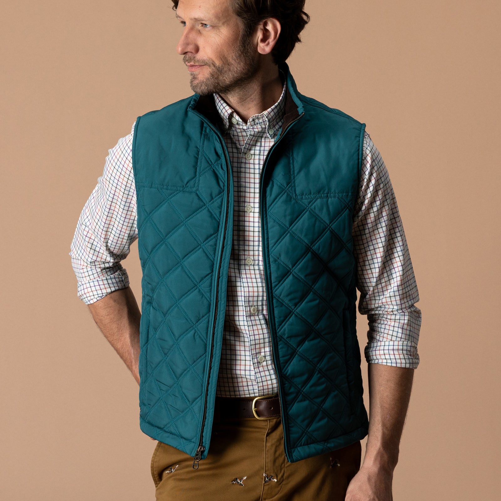 Fremont Sport Performance Quilted Vest - Midnight Teal