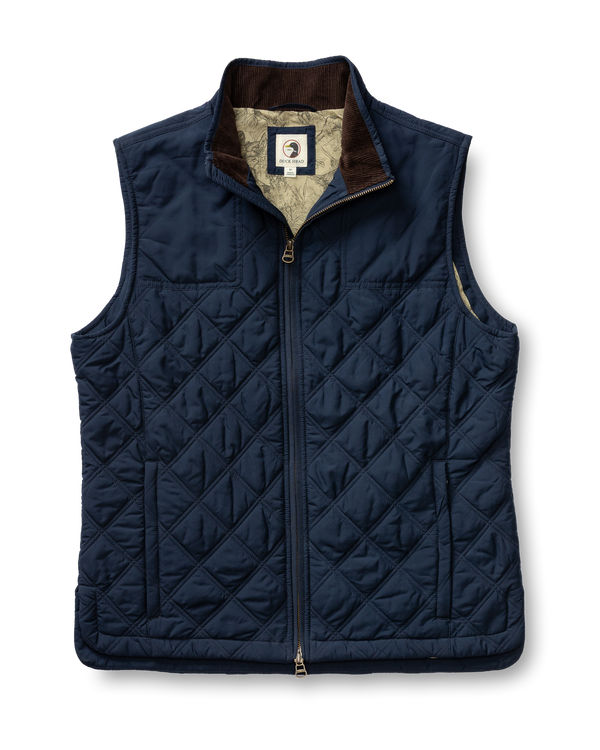 Fremont Sport Performance Quilted Vest - Deep Navy