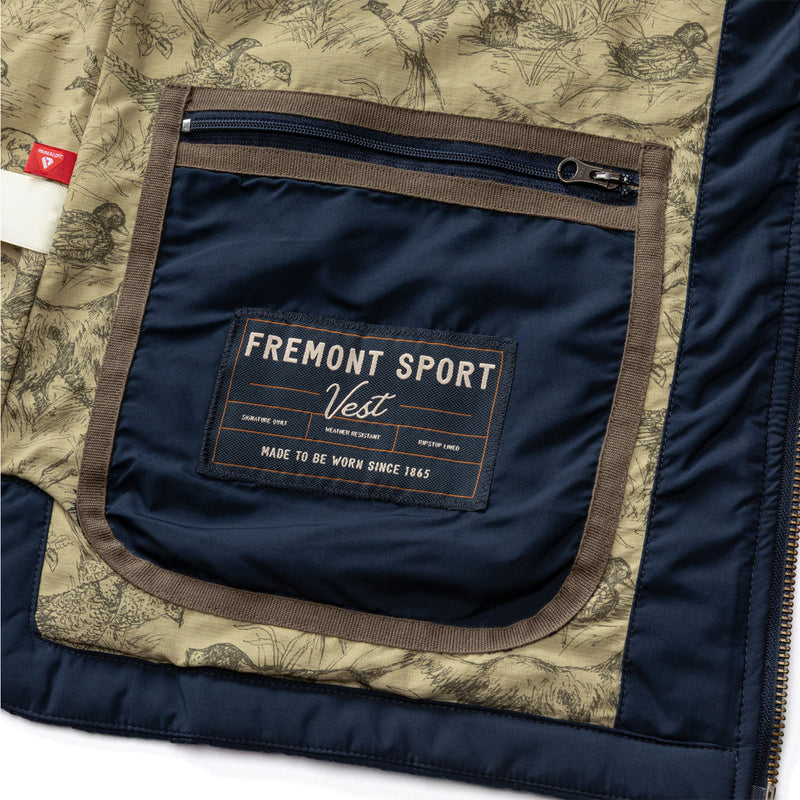 Fremont Sport Performance Quilted Vest - Deep Navy