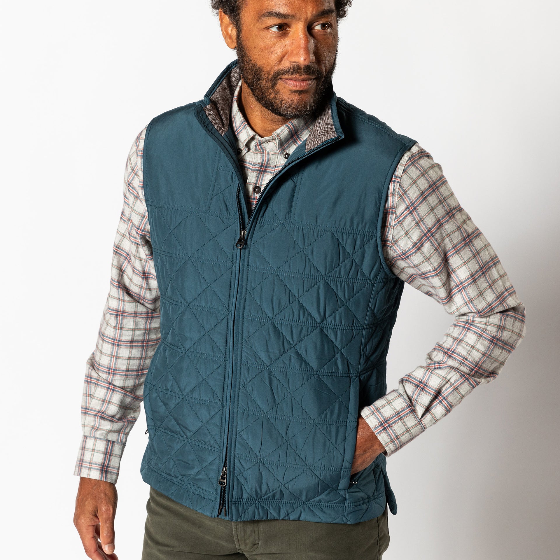 Fremont Sport Performance Quilted Vest - Orion Blue