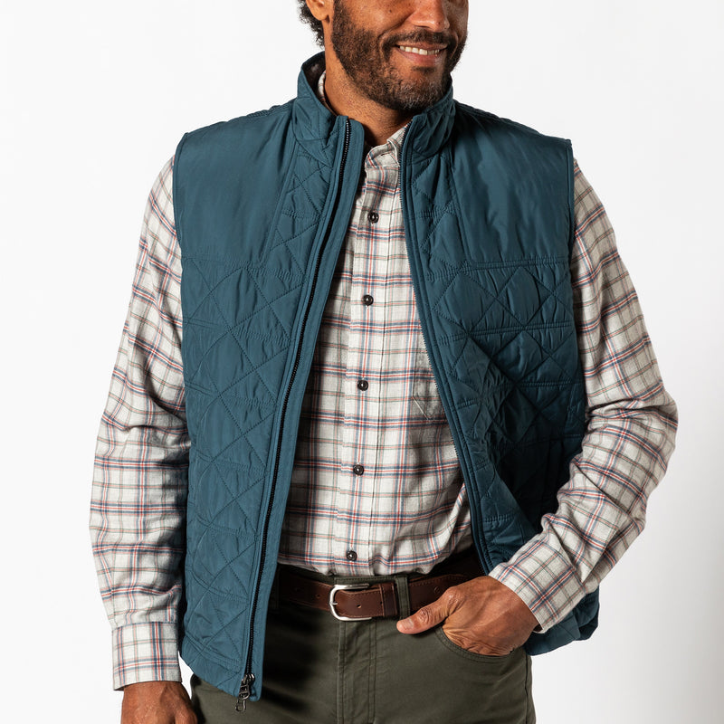 Fremont Sport Performance Quilted Vest - Orion Blue