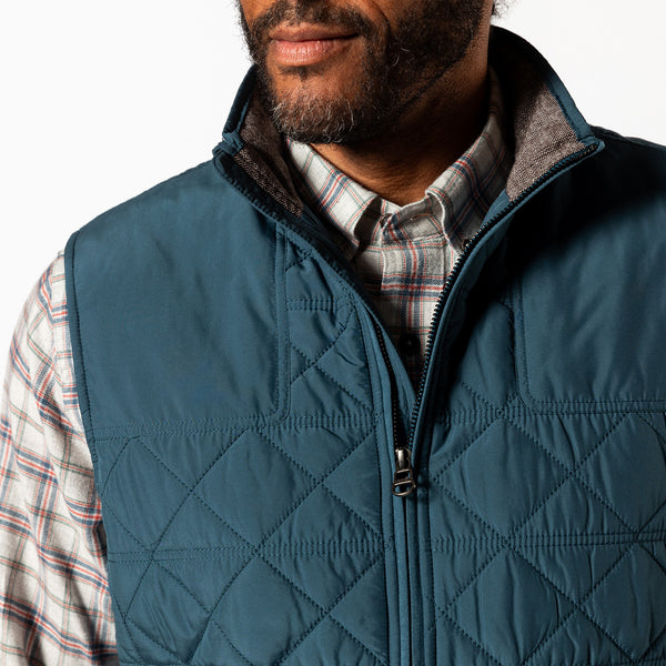 Fremont Sport Performance Quilted Vest - Orion Blue